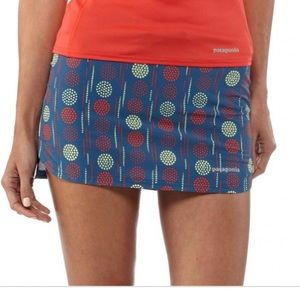 PATAGONIA NINE TRAIL RUNNING SKIRT SKORT LARGE